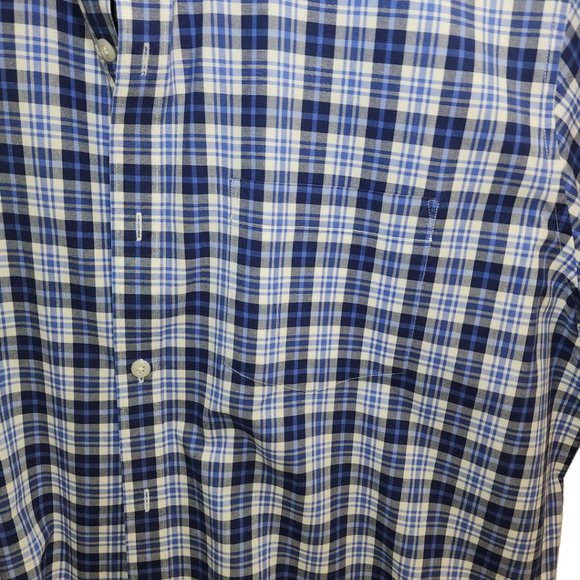 Hawker Rye Blue/White XL Button Down Dress Shirt - Picture 3 of 7